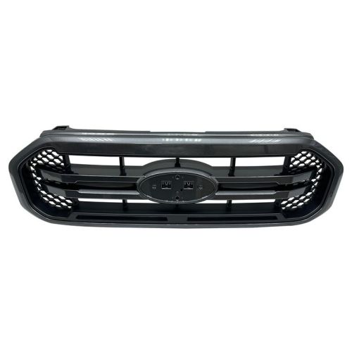 FORD TRUCKS & VANS RANGER GRILLE GLOSS IRON-GRAY (BAR TYPE)(LARIAT W/SPORT PKG) OEM# KB3Z8200G 2019-2023 PL# FO1200722