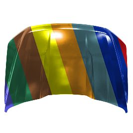 2021-2024 FORD F150 Hood Aluminum OEM# ML3Z16612D PL# FO1230341