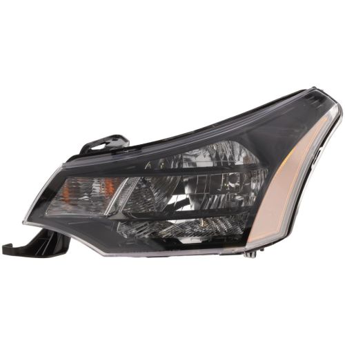 FORD FOCUS HEAD LAMP ASSY LEFT (Driver Side) BLACK (CP)( S/D 10-11 SES MDL) OEM# 9S4Z13008D 2008-2011 PL# FO2502269