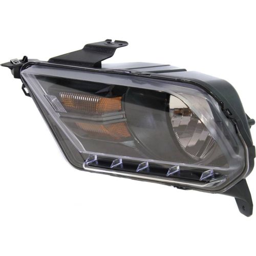 FORD MUSTANG  HEAD LAMP ASSY LEFT (Driver Side) (GT/BOSS 302)(HALOGEN)**CAPA** OEM# AR3Z13008D 2010-2014 PL# FO2502276C