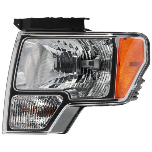FORD TRUCKS & VANS FORD/PU F150 (EXC SVT RAPTOR) HEAD LAMP ASSY LEFT (Driver Side) (SMOKED w/Black Trim) OEM# DL3Z13008EC 2009-2014 PL# FO2502289