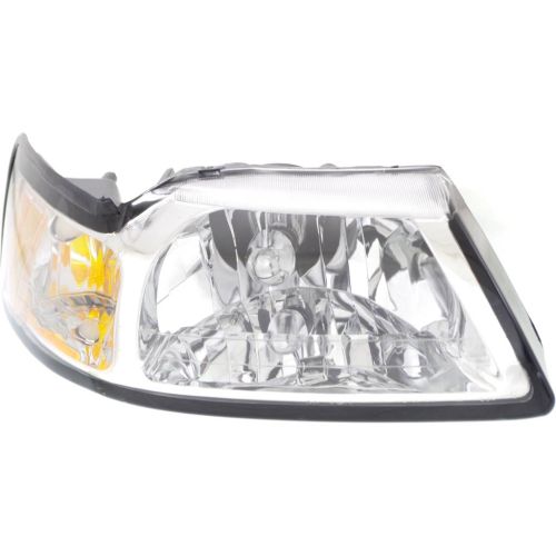 FORD MUSTANG HEAD LAMP ASSEMBLY RIGHT (Passenger Side) OEM# YR3Z13008AA 1999-2000 PL# FO2503160