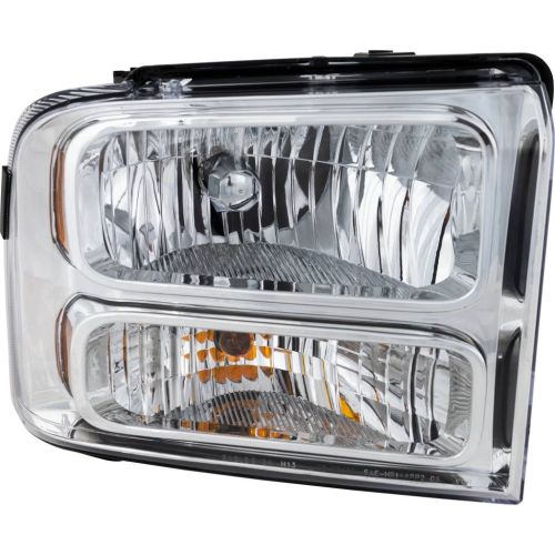 FORD TRUCKS & VANS FORD/PU (F250/350/450/550) Super Duty HEAD LAMP/PARK LAMP ASSEMBLY RIGHT (Passenger Side) (W/CHR HUSG)(COMPOSITE) OEM# 6C3Z13008AB 2005-2007 PL# FO2503217