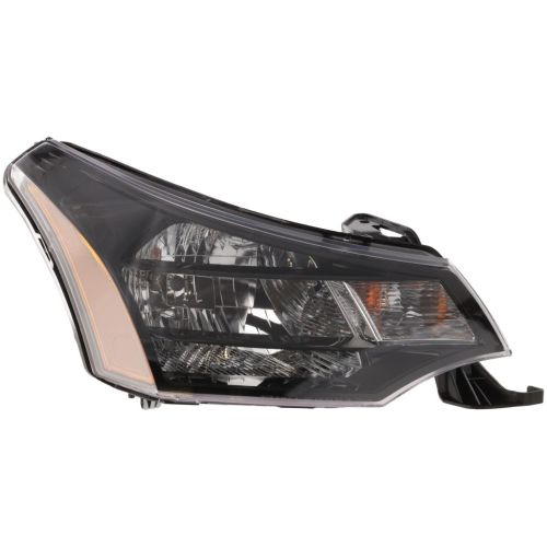 FORD FOCUS HEAD LAMP ASSY RIGHT (Passenger Side) BLACK (CP)( S/D 10-11 SES MDL) OEM# 9S4Z13008C 2008-2011 PL# FO2503269