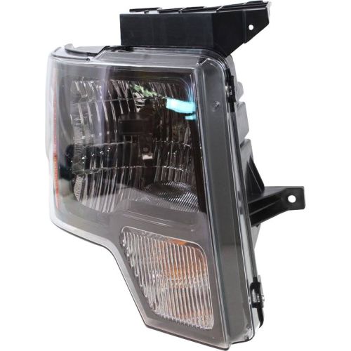 FORD TRUCKS & VANS FORD/PU (F150) SVT RAPTOR HEAD LAMP ASSEMBLY RIGHT (Passenger Side) (SMOKED w/Black Trim)**CAPA** OEM# DL3Z13008EB (P) 2010-2014 PL# FO2503289C