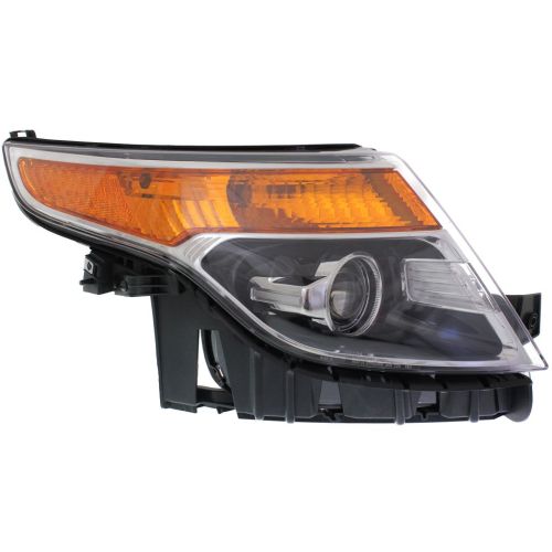 FORD TRUCKS & VANS EXPLORER HEAD LAMP ASSY RIGHT (Passenger Side) (HALOGEN)(WO/SPORT) OEM# BB5Z13008J 2011-2015 PL# FO2503301