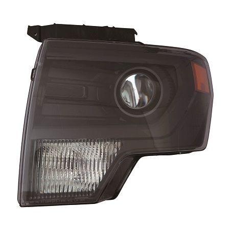 FORD TRUCKS & VANS FORD/PU F150 (EXC SVT RAPTOR) HEAD LAMP LEFT (Driver Side) (HID)(BLACK TRIM)(WO/BULBS&BALLAST)**CAPA** OEM# DL3Z13008FB 2009-2014 PL# FO2518121C