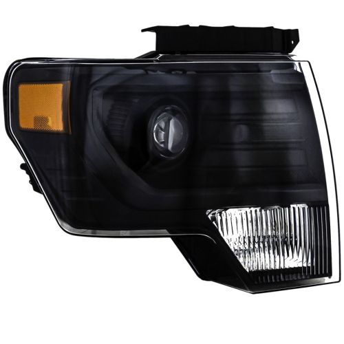 FORD TRUCKS & VANS FORD/PU F150 (EXC SVT RAPTOR) HEAD LAMP RIGHT (Passenger Side) ( HID)(BLACK TRIM)(WO/BULBS&BALLAST) OEM# DL3Z13008DB 2009-2014 PL# FO2519121