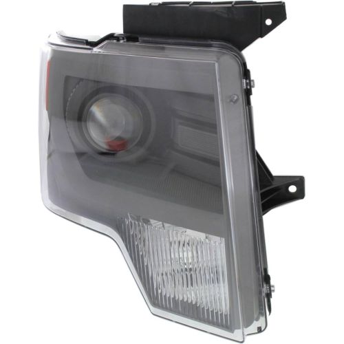 FORD TRUCKS & VANS FORD/PU  (F150) SVT RAPTOR HEAD LAMP ASSY RIGHT (Passenger Side) ( HID)(GRAY TRIM)(W/BULBS&BALLAST) OEM# DL3Z13008BB-PFM 2010-2014 PL# FO2519122