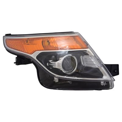 FORD TRUCKS & VANS EXPLORER HEAD LAMP RIGHT (Passenger Side) (HID)(FROM 1/14/11)(WO/LOGO) OEM# BB5Z13008U (P) 2011-2015 PL# FO2519127