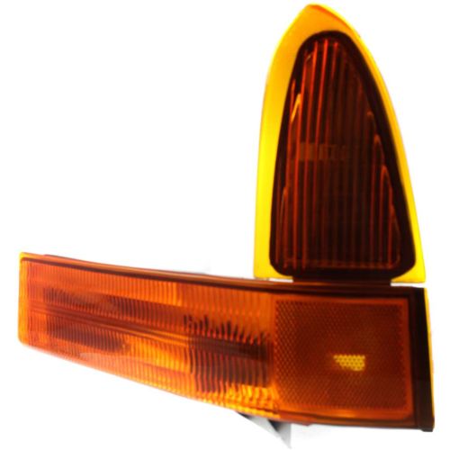 FORD TRUCKS & VANS EXCURSION PARK/CORNER LAMP LEFT (Driver Side) (ALL AMBER) **CAPA** OEM#XC3Z13201BA 2000-2001 PL# FO2520141C