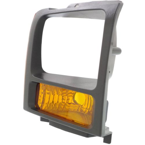 FORD TRUCKS & VANS FORD/PU  (F250/350/450/550) Super Duty CORNER LAMP & HEAD LAMP DOOR BLACK RIGHT (Passenger Side) (SEALED BEAM TYPE) OEM# 6C3Z13200AAA 2006-2007 PL# FO2527104