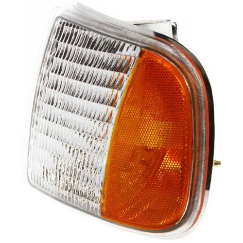FORD TRUCKS & VANS FORD/PU  (F150 HERITAGE MODEL) CORNER LAMP UNIT LEFT (Driver Side) (AMBER/CLEAR)(Exc Lighting & Harley-D.) OEM# F75Z13201AC 2004 PL# FO2550118