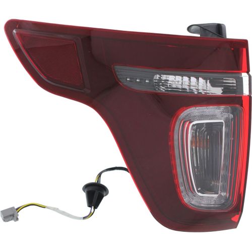 FORD TRUCKS & VANS EXPLORER TAIL LAMP ASSY LEFT (Driver Side) (SPORT)(W/LED)(W/BLACKOUT LENS) OEM# DB5Z13405C 2013-2015 PL# FO2800230
