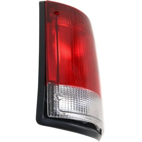 FORD TRUCKS & VANS FORD VAN TAIL LAMP UNIT RIGHT (Passenger Side) (RED/CLEAR) OEM# F5UZ13404A 1995-2003 PL# FO2801114