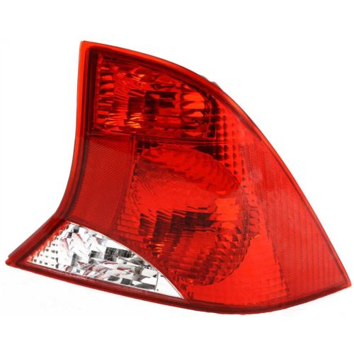 FORD FOCUS TAIL LAMP UNIT RIGHT (Passenger Side) (SEDAN)(3 BULBS TYPE)(RED HOUSING) OEM# 2S4Z13404AA 2000-2003 PL# FO2801153