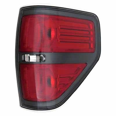 FORD TRUCKS & VANS FORD/PU (F150)(EXC SVT RAPTOR) TAIL LAMP UNIT RIGHT (Passenger Side) (FX2)(GREY ACCENTS) OEM# BL3Z13404AA (P) 2010-2014 PL# FO2819150