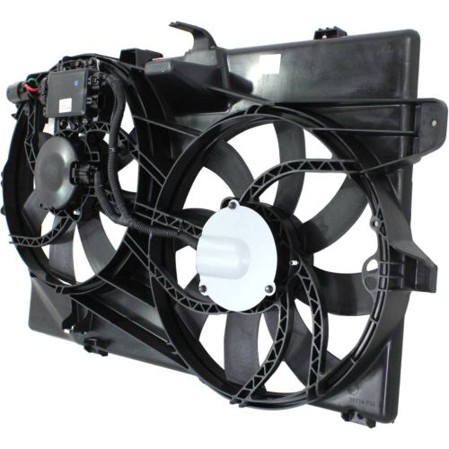 FORD TRUCKS & VANS EDGE RADIATOR & A/C FAN ASSEMBLY (WO/TOWING)(DUAL FAN) OEM# CT4Z8C607B 2007-2010 PL# FO3115177