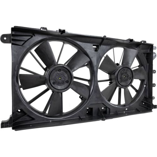 FORD TRUCKS & VANS FORD/PU  (F150 SVT RAPTOR) RADIATOR & A/C FAN ASSY (DUAL FAN )(BRUSHLESS MOTOR)(3PIN SOCKET) OEM# HL3Z8C607D 2017-2020 PL# FO3115224