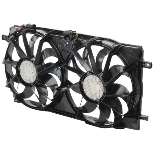 FORD TRUCKS & VANS BRONCO (2.3/2.7/3.0L) RADIATOR & A/C FAN ASSY (3.0T) OEM# MB3Z8C607C 2021-2024 PL# FO3115250