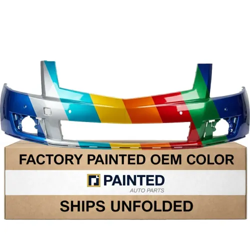 2010-2012 CADILLAC SRX Front Bumper Upper Without Washer With Sensor OEM# 20847176 PL# GM1000916