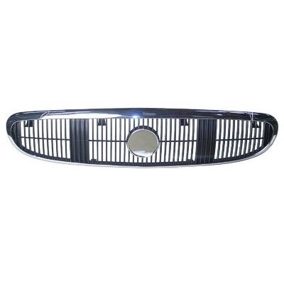 BUICK CENTURY GRILLE(CHR Frame/BLK Inner)W/O Emblem(Exc.05 Anniv OEM# 10426075 2000-2005 PL# GM1200466