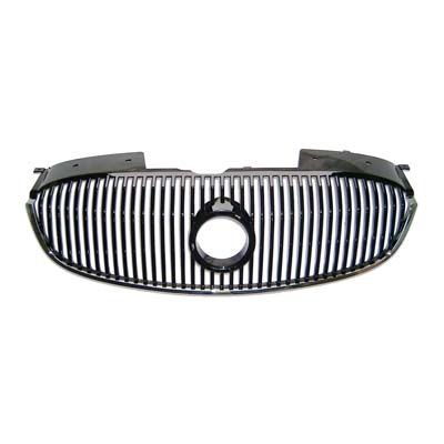 BUICK LUCERNE GRILLE CHR/BLK (WO/FOG 06-09)(CXS 06-08) OEM# 15299568 2006-2011 PL# GM1200555