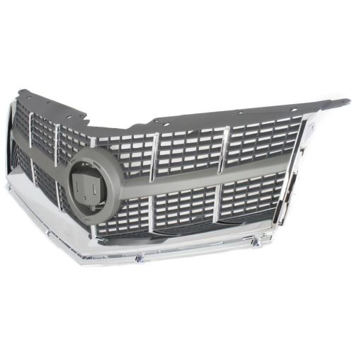 CADILLAC SRX GRILLE UPPER CHR/ARG/GRAY OEM# 25778321 2010-2012 PL# GM1200629