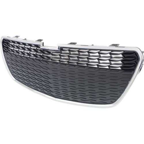 CHEVROLET SPARK GRILLE LOWER CHR/BLK( LS/1LT)(WO/FOG) **CAPA** OEM# 95078756 2013-2015 PL# GM1200656C