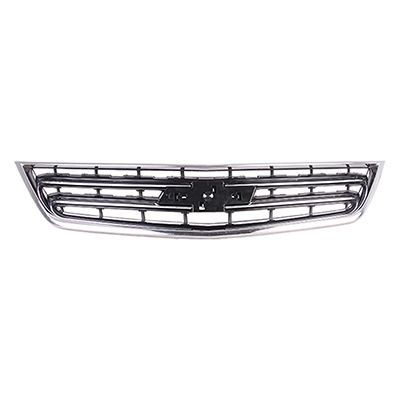 CHEVROLET IMPALA  (NEW)(4pc T/L) UPPER  GRILLE CHROME/BLACK W/CHROME FRAME (LTZ/PREMIER)(WO/ADAPTIVE CRUIS OEM# 23354888 2014-2020 PL# GM1200717