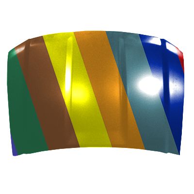 GM TRUCKS & VANS SIERRA/PU 1500 (19 OLD STYLE) HOOD (ALUM) OEM# 84348415 2014-2019 PL# GM1230425