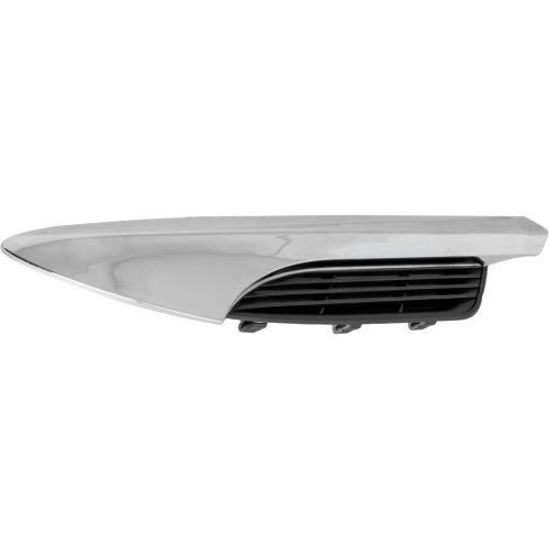 BUICK ENCLAVE  FENDER VENT INSERT LEFT (Driver Side) CHROME/BLACK OEM# 84358902 2018-2024 PL# GM1266102