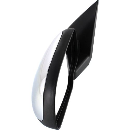 2000-2006 Chevrolet GMC Yukon XL XL Denali Mirror Left Driver Side Manual With Chrome Cover OEM# GM1320208 PL# GM1320208