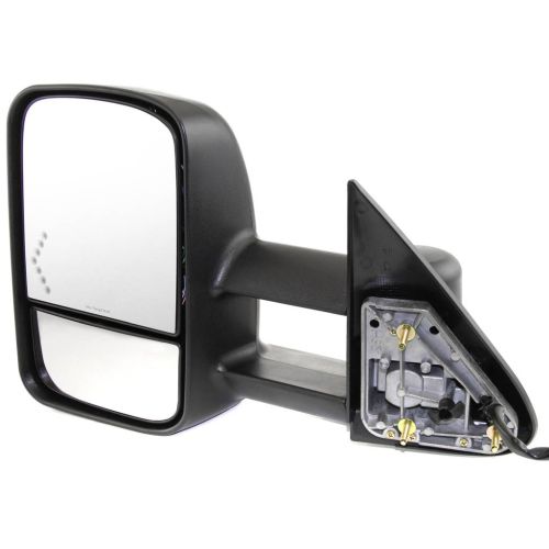 2003-2006 Chevrolet GMC Yukon Yukon XL Door Mirror Left Driver Side Power Heated With Signal In Glass Tow Type Dual Mirror OEM# 15904034 PL# GM1320355