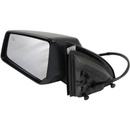 2008 Chevrolet Acadia Door Mirror Left Driver Side Power Heated Manual Fold Without Signal Black OEM# 25896082 PL# GM1320401
