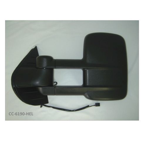 2007-2013 Chevrolet Sierra PU 1500 GMC Door Mirror Left Driver Side Pwr Htd Tow Dual Arm Oem# 20862098 PFM PL# GM1320407