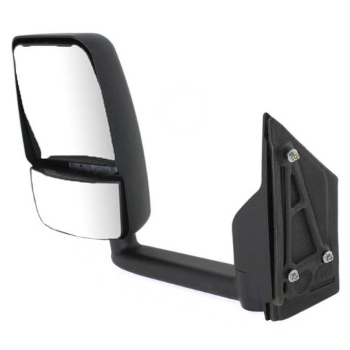 2003-2011 Chevrolet GMC Van Express Savana Door Mirror Left Driver Side Manual Black OEM# 25894029 PL# GM1320426
