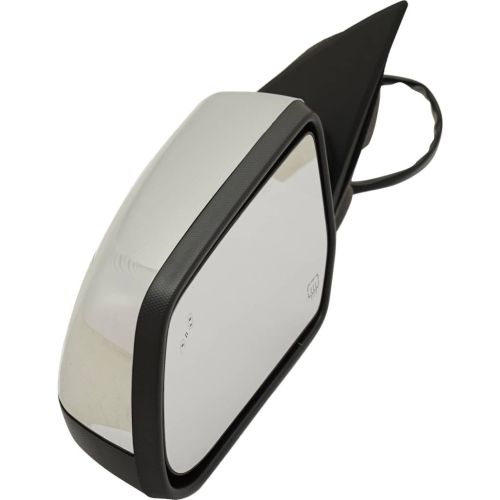 2015-2017 Chevrolet GMC Equinox Door Mirror Left Driver Side Power Heated Blind Spot Memory Chrome OEM# 23219861 PL# GM1320491