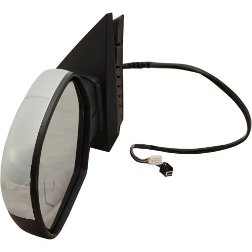 2009-2014 Chevrolet GMC Yukon XL XL Denali Door Mirror Left Driver Side Power Heated Puddle Lamp Signal Memory Power Fold Chrome Cover OEM# 20756774 PFM PL# GM1320525