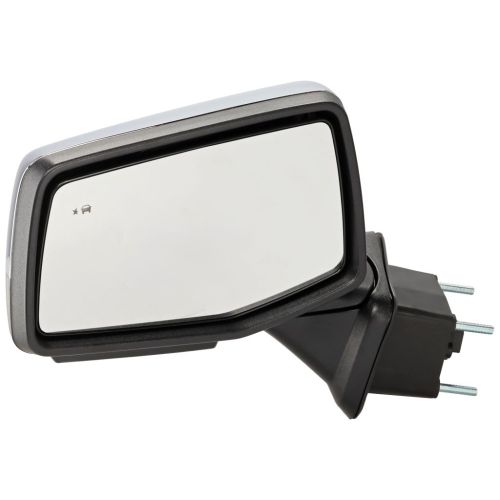 2019-2022 Chevrolet GMC Silverado PU 1500 Door Mirror Left Driver Side Pwr Heated Signal Puddle Lamp Memory P Fold Chrome BSD OEM# 84898867 PFM PL# GM1320591