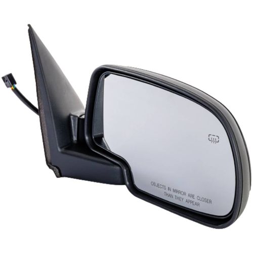 2000-2002 Chevrolet GMC Yukon Yukon XL Mirror Right Passenger Side Power Heated With Lamp Black Grained M Fold OEM# 15179833 PL# GM1321247