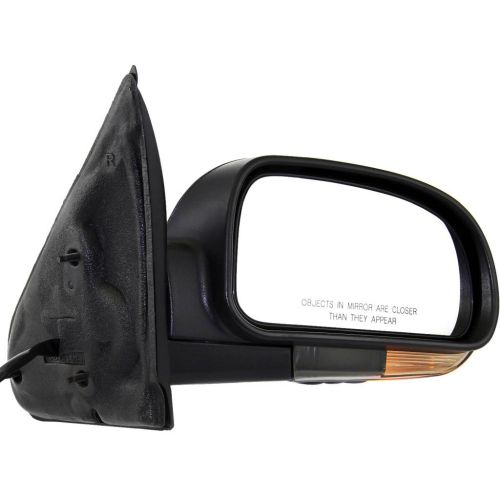 2004-2007 Chevrolet Gmc Envoy Mirror Right Passenger Side Power Heated Textured Clear Lamp Memory M Fold OEM# 15810913 PL# GM1321350