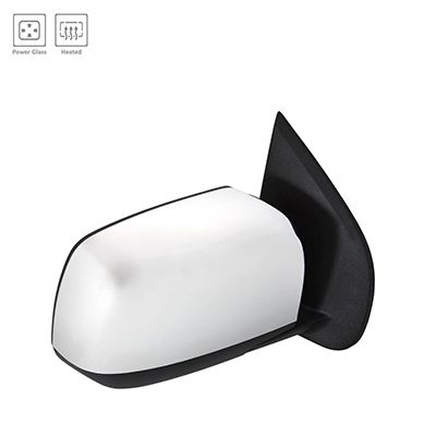 2015-2017 Chevrolet Colorado Door Mirror Right Passenger Side Power Heated Chrome Cover OEM# 23408202 PL# GM1321522