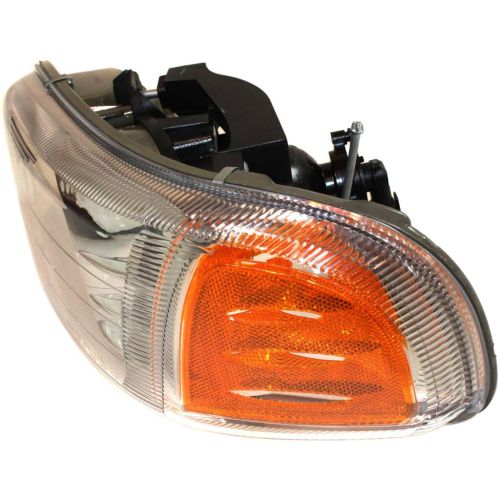 GM TRUCKS & VANS SIERRA/PU (GMC) (07 OLD STYLE) HEAD LAMP ASSEMBLY LEFT (Driver Side) (DENALI & C3) OEM# 15218077 1999-2007 PL# GM2502214