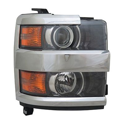 GM TRUCKS & VANS SILVERADO/PU 2500/3500  (CHEVY) HEAD LAMP ASSY RIGHT (Passenger Side) (CHROME) OEM# 84388593 2015-2019 PL# GM2503416