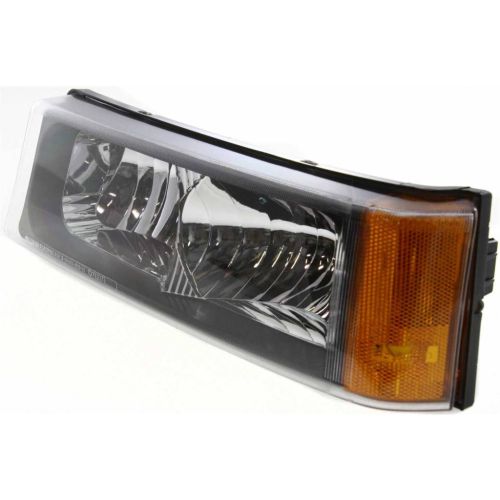 GM TRUCKS & VANS AVALANCHE  PARK LAMP LEFT (Driver Side) (For W/ Steel Bmp Style) OEM# 15199556 2002-2006 PL# GM2520185