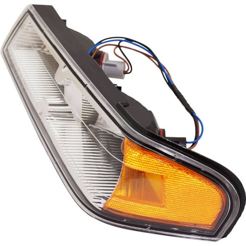 GM TRUCKS & VANS COLORADO (CHEVY) PARK/SIGNAL LAMP ASSEMBLY LEFT (Driver Side) (W/CHR BEZEL)(XTREME) OEM# 20936079 2005-2008 PL# GM2520192