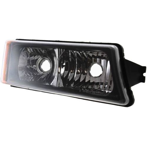 GM TRUCKS & VANS AVALANCHE  PARK LAMP RIGHT (Passenger Side) (For W/ Steel Bmp Style) OEM# 15199557 2002-2006 PL# GM2521185