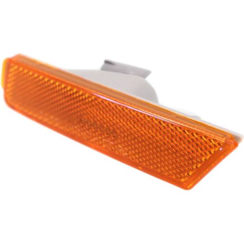 CHEVROLET CAMARO COUPE S/MARKER LAMP ASSY LEFT (Driver Side) (AMBER)(SIDE OF BMP)**CAPA** OEM#92246245 2010-2015 PL# GM2550197C