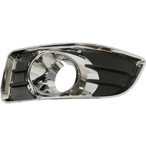 CHEVROLET MALIBU CLASSIC  FOG LAMP COVER LEFT (Driver Side) CHROME/BLACK (LT/LTZ) OEM# 15853501 2008 PL# GM2598103